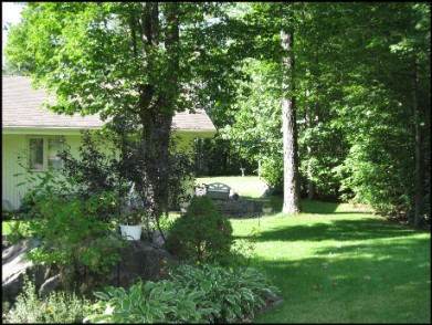 East lawn
